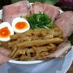 ラー麺 陽はまた昇る - 「とりとんこつスペシャル(大盛)」