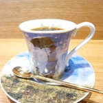 祇園 にし - コーヒーはモネの絵が描かれたＣ＆Ｓ