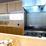 祇園 にし - カウンター内