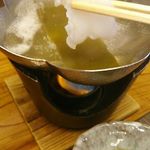 島津寿し - おまかせ 10,000円 ②タコしゃぶ 2018年06月