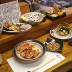 島津寿し - 今回の料理の一例 2018年06月