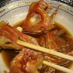 島津寿し - おまかせ 10,000円 ⑥金目鯛 煮付け 2018年06月