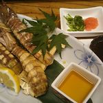 島津寿し - 単品追加 シャコ海老 (北海道産 眞子持ち) ボイル 880円 2018年06月