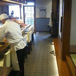 島津寿し - 店 店内の一例 2018年06月