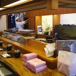 島津寿し - 店 店内の一例 2018年06月