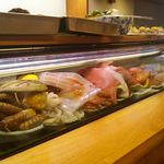 島津寿し - 店 店内の一例 2018年06月