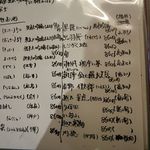 島津寿し - ドリンク メニューの一例 2018年06月