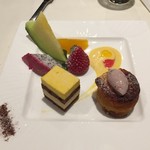 レジーナリゾート軽井沢 御影用水 - デザートの盛り合わせ