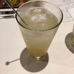 レジーナリゾート軽井沢 御影用水 - 林檎梅酒ソーダ割り 800円(税込)