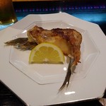 すし兆 - かんぱちカマの塩焼