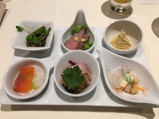 レジーナリゾート軽井沢 御影用水 - オードブル"軽井沢の趣"