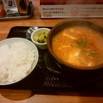 韓丼 - 『スン豆腐定食（海鮮）』