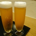 美酒美食 平田 - 生ビールはエビス