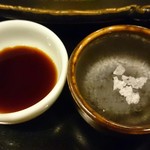 美酒美食 平田 - 鱧やお造りはお塩で