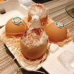 SUGALABO - 土佐ジロー（ミニ卵）チョコムース