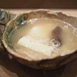 虎白 - 毛蟹の薄葛煮