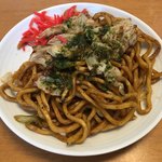 まことや - 太麺焼きそばの並400円