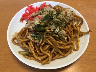 Makotoya - 太麺焼きそばの並400円