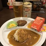 Koko Ichiban Ya - ビールにお子ちゃまカレーって！異様な光景  （笑）