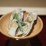 銀座 しのはら - あげまき貝のつけ焼き