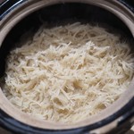 銀座 しのはら - 新生姜の炊き込みご飯