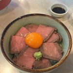 華壱 - ロースビーフミニ丼