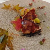 アルテリーベ - 戻り鰹と秋茄子のフォンダン、紫蘇の香り
