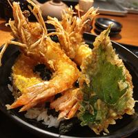 魚感うえさき - 天丼❣️てか 海老さんとか 『突き刺さる』系なんw