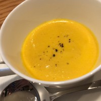 Ristorante Martello - 炭火焼ランチ・にんじんのポタージュスープ