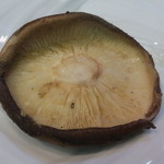 浅草じゅうろく - 炭火焼き（椎茸）