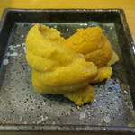 浅草じゅうろく - お造り（馬糞ウニ）