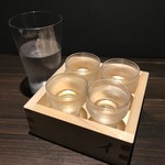 糀-コメノハナ- - 飲み比べ4種類と和らぎ水