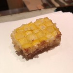 天ぷら 元吉 - 角もろこし