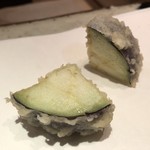 天ぷら 元吉 - 水茄子