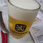 ピッツエリア エ トラットリア ダ イーサ - まずはビアーで乾杯！