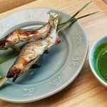 菊乃井 - 鮎の塩焼