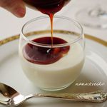 ジャスミンガーデン - ランチ【鈴蘭4,000円】本日のデザート・杏仁豆腐カラメルソース