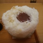 埜庵 - 京都賀茂とうふ近喜さん　豆乳蜜と水ようかん　埜庵の黒みつを添えて1300円*2018.06