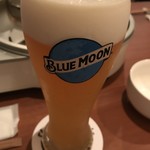 羊や カブトⅡ - 生ビール ブルームーン  クセがあるけどいい。