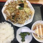 福しん - 肉野菜炒め定食