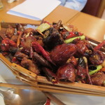 川香苑 - 重慶辣子鶏　鶏肉と山椒の唐辛子炒め