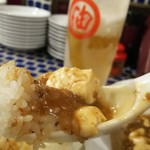 Abura - 麻婆豆腐に白い飯  そして生ビール