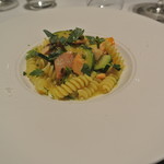リストランテ カノフィーロ - トキシラズとズッキーニのソース　フジッリ