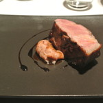 リストランテ カノフィーロ - 江別産奄夢豚肩ロースのグリーリア２