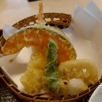 味あい - おすすめ御膳の天ぷら