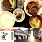 Yumeya - 夢屋(ゆめや)　角煮定食　\870(税込)
