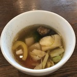 オイスターバー COVO - 有機野菜スープ