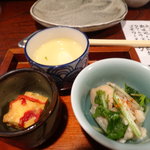 きはるの胡麻鯖や - お通し