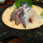 きはるの胡麻鯖や - 泳ぎ鯖刺し