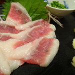 きはるの胡麻鯖や - 馬刺しフタエゴ部分